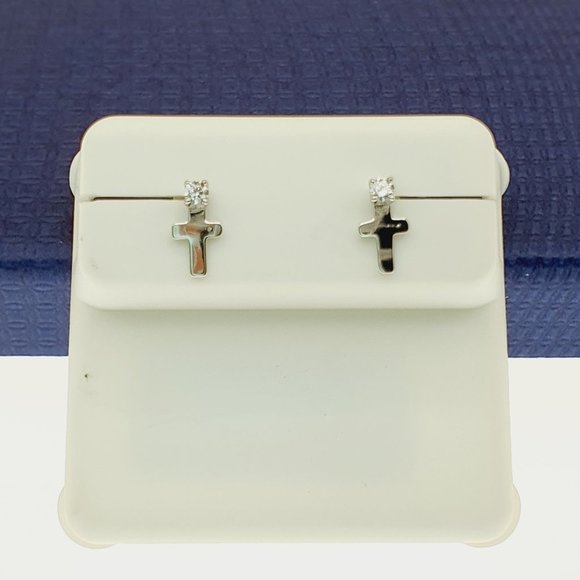 "#925 Sterling Silver Stud Earrings for Women/Girl, US925P1007 - Picture 9 of 11